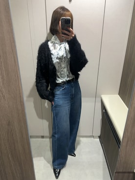 「GRL（グレイル）のアイテム（トップス）」を使った、＊ さきっちょ ＊さん（レディース・159cm）の春コーディネート