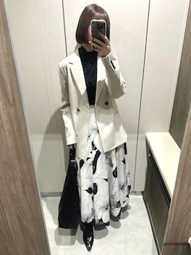 「THE SHOP TK （ザ ショップ ティーケー ）のアイテム」を使った、＊ さきっちょ ＊さん（レディース・159cm）の春コーディネート