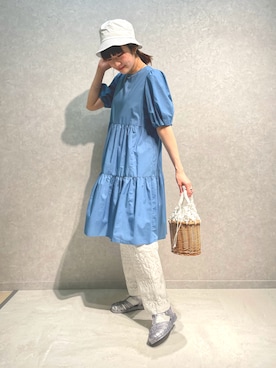 「melissa（メリッサ）のアイテム」を使った、minako.tさん（レディース・167cm）の春コーディネート