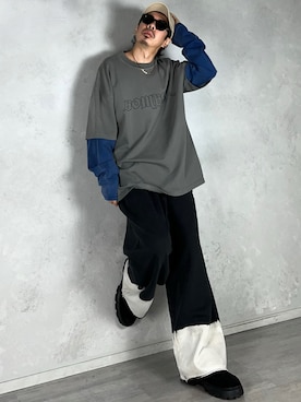 「STORES.jp（ストアーズドットジェーピー）のアイテム」を使った、PUBLICATIONさん（メンズ・168cm）の春コーディネート
