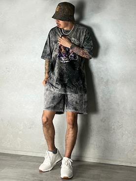 「STORES.jp（ストアーズドットジェーピー）のアイテム（スマホグッズ）」を使った、PUBLICATIONさん（メンズ・168cm）の春コーディネート