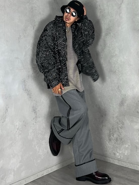 「アイテム（雑貨/ホビー）」を使った、PUBLICATIONさん（メンズ・168cm）の秋コーディネート