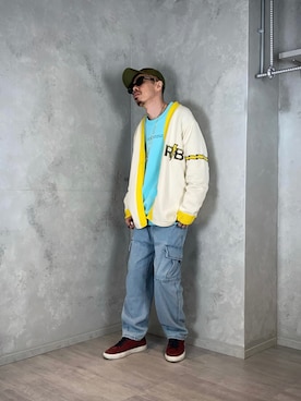 「STORES.jp（ストアーズドットジェーピー）のアイテム」を使った、PUBLICATIONさん（メンズ・168cm）の春コーディネート