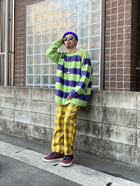 「STORES.jp（ストアーズドットジェーピー）のアイテム」を使った、PUBLICATIONさん（メンズ・168cm）の冬コーディネート