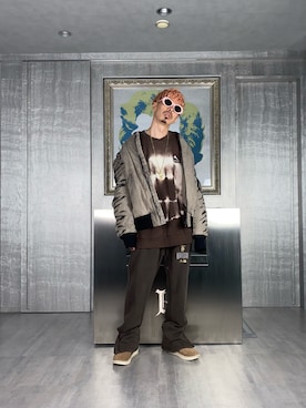 「フォローミー」｜「アイテム（アクセサリー）」を使った、PUBLICATIONさん（メンズ・168cm）の秋コーディネート