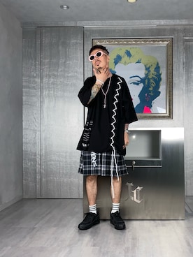 「STORES.jp（ストアーズドットジェーピー）のアイテム」を使った、PUBLICATIONさん（メンズ・168cm）の夏コーディネート