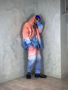 「STORES.jp（ストアーズドットジェーピー）のアイテム」を使った、PUBLICATIONさん（メンズ・168cm）の春コーディネート