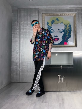 「STORES.jp（ストアーズドットジェーピー）のアイテム」を使った、PUBLICATIONさん（メンズ・168cm）の夏コーディネート