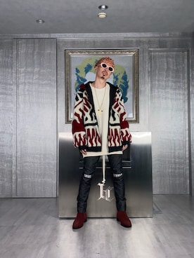 「STORES.jp（ストアーズドットジェーピー）のアイテム」を使った、PUBLICATIONさん（メンズ・168cm）の秋コーディネート