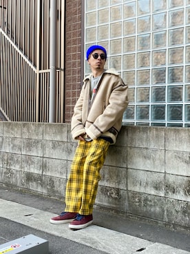 「STORES.jp（ストアーズドットジェーピー）のアイテム」を使った、PUBLICATIONさん（メンズ・168cm）の冬コーディネート