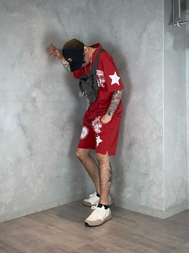 「STORES.jp（ストアーズドットジェーピー）のアイテム（アクセサリー）」を使った、PUBLICATIONさん（メンズ・168cm）の春コーディネート