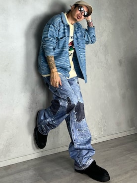 「STORES.jp（ストアーズドットジェーピー）のアイテム」を使った、PUBLICATIONさん（メンズ・168cm）の春コーディネート