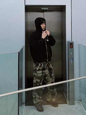 「アイテム（モッズコート）」を使った、car103さん（メンズ・178cm）の秋コーディネート