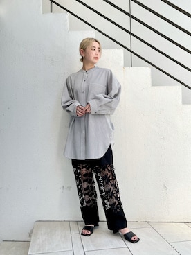 saori shikiさん（レディース・158cm）の夏コーディネート