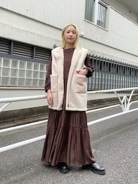 saori shikiさん（レディース・158cm）の秋コーディネート