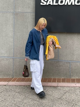 saori shikiさん（レディース・158cm）の春コーディネート