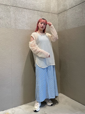 saori shikiさん（レディース・158cm）の夏コーディネート