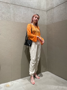 「SUPERTHANKS」｜saori shikiさん（レディース・158cm）の夏コーディネート