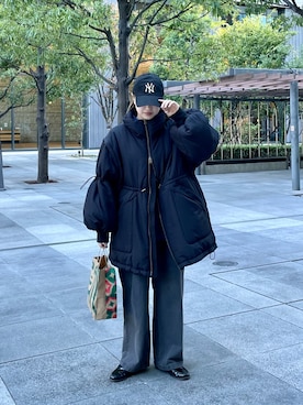 saori shikiさん(レディース・158cm)の冬コーディネート