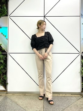 saori shikiさん（レディース・158cm）の夏コーディネート