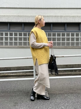 saori shikiさん（レディース・158cm）の秋コーディネート