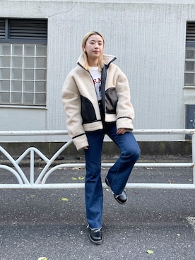 saori shikiさん（レディース・158cm）の秋コーディネート