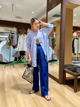 saori shikiさん(レディース・158cm)の夏コーディネート