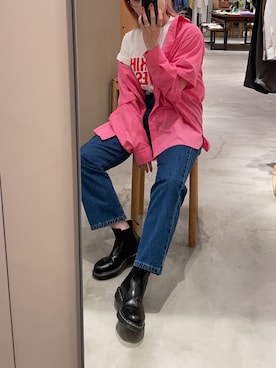 saori shikiさん(レディース・158cm)の春コーディネート