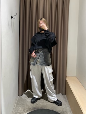 saori shikiさん（レディース・158cm）の春コーディネート