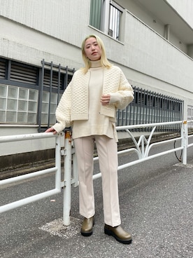 saori shikiさん（レディース・158cm）の秋コーディネート