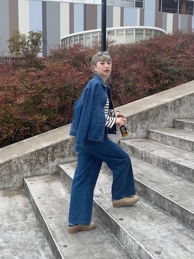 saori shikiさん（レディース・158cm）の春コーディネート