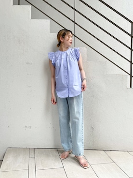 saori shikiさん（レディース・158cm）の夏コーディネート