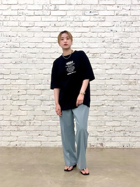 saori shikiさん（レディース・158cm）の夏コーディネート