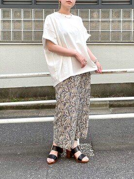 saori shikiさん（レディース・158cm）の夏コーディネート