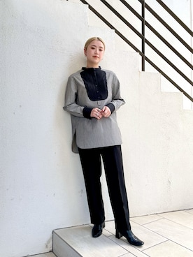 saori shikiさん（レディース・158cm）の秋コーディネート