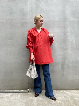 saori shikiさん（レディース・158cm）の秋コーディネート