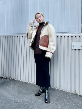 saori shikiさん（レディース・158cm）の秋コーディネート