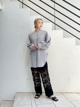 saori shikiさん（レディース・158cm）の夏コーディネート