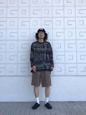 「ABU GARCIA（アブ・ガルシア）のアイテム（キャップ）」を使った、Takuyaさん（メンズ・176cm）の夏コーディネート