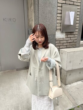 「Kastane」｜「アイテム（その他トップス）」を使った、maoさん（レディース・153cm）の冬コーディネート