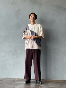 「Lui's（ルイス）のアイテム（ブーツ）」を使った、🏃‍♂️kazu🏌️‍♀️さん（メンズ・177cm）の夏コーディネート