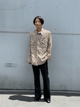「DAIRIKU」｜「アイテム（スラックス）」を使った、🏃‍♂️kazu🏌️‍♀️さん（メンズ・177cm）の夏コーディネート