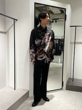 「LAD MUSICIAN（ラッドミュージシャン）のアイテム（スラックス）」を使った、🏃‍♂️kazu🏌️‍♀️さん（メンズ・177cm）の秋コーディネート
