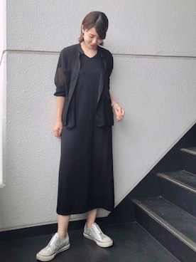 「Santa Barbara Polo & Racquet Club（サンタ・バーバラ・ポロ & ラケット・クラブ）のアイテム」を使った、nun.さん（レディース・164cm）の秋コーディネート