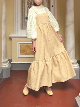 「merrylatte（メリーラテ）のアイテム」を使った、yさん（レディース・165cm）の冬コーディネート