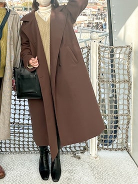 「ディズニー」｜「アイテム（その他アウター）」を使った、yさん（レディース・165cm）の春コーディネート
