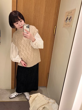 mmmさん（レディース・160cm）の冬コーディネート