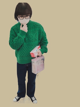 mmmさん（レディース・158cm）の冬コーディネート