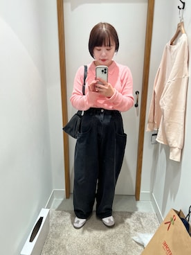 「kbf_ootd」｜「アイテム（スニーカー）」を使った、mmmさん（レディース・160cm）の冬コーディネート