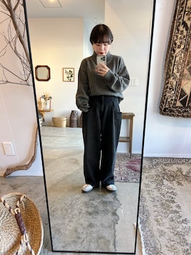 「adidas（アディダス）のadidas SAMBA OG / アディダス サンバ オージー（スニーカー）」を使った、mmmさん（レディース・160cm）の秋コーディネート